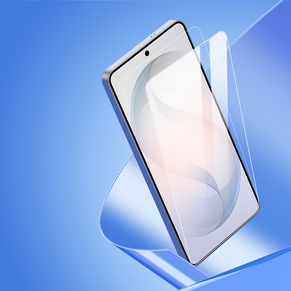 Защитное стекло на экран для Samsung Galaxy S26+ Плюс, серия Roga Series от Dux Ducis (в комплекте ванночка для выравнивания и установки)