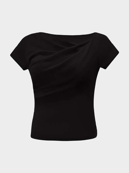 Топ в рубчик / black