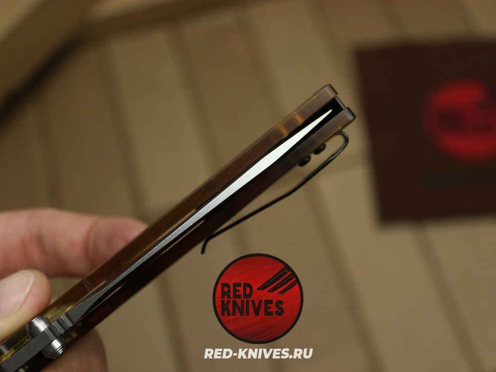 Нож Kershaw Iridium - рукоять Ultem, клинок стоунвош RK/Н2