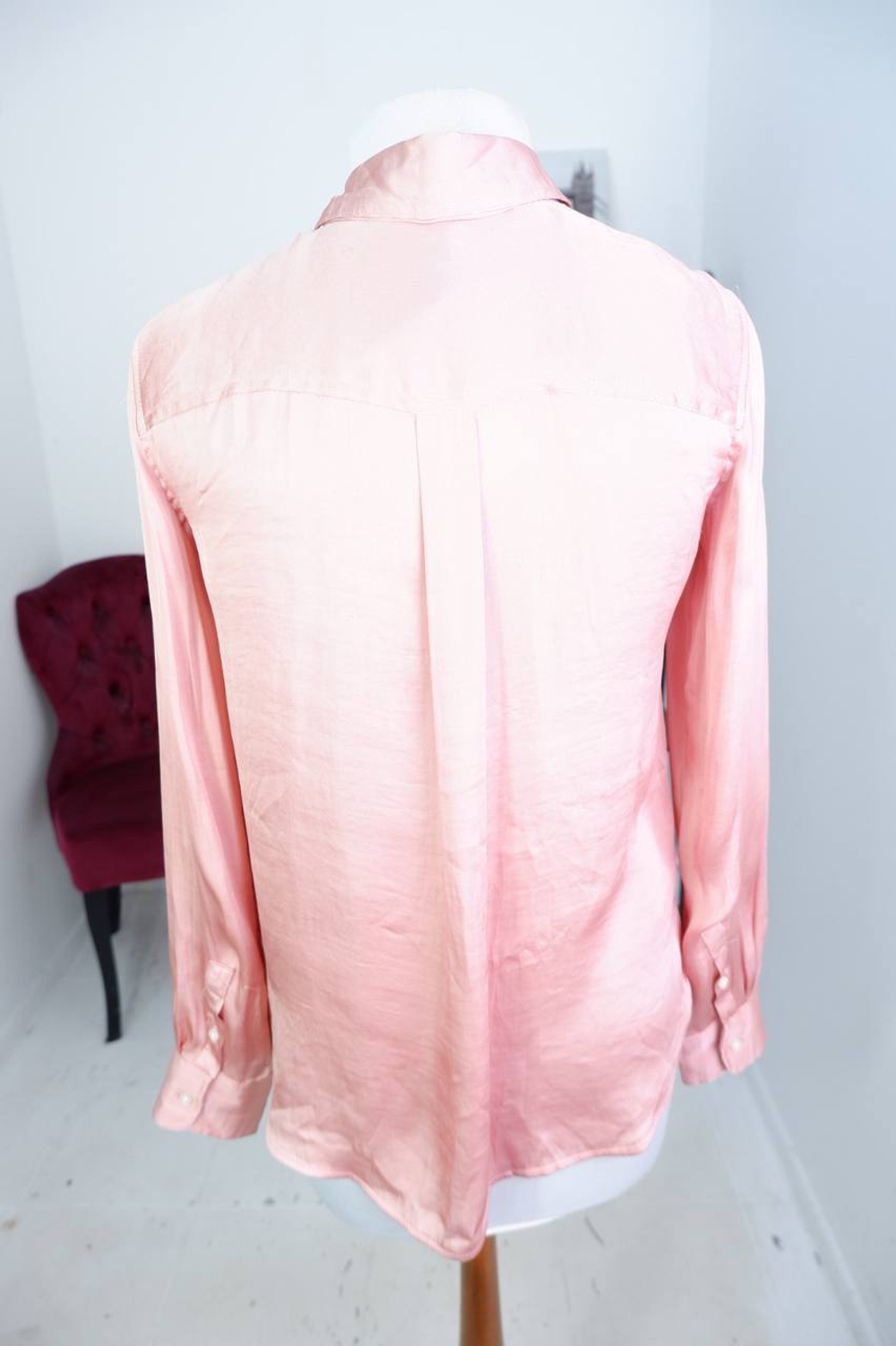 Блузка Banana Republic атласная, маркировка XS, визуально 42 размер