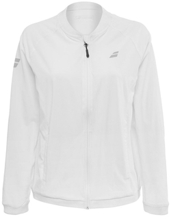 Женская Кофта теннисная Babolat Play Jacket Women - белый