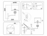 Бра Ambrella Light HIGH LIGHT LH71135
