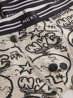 Трусы для мальчика Next E98-871, 5 шт., Серый, Черный, Синий