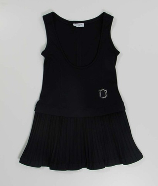 Сарафан трикотажный MONNALISA basic Темно-синий (Девочка)