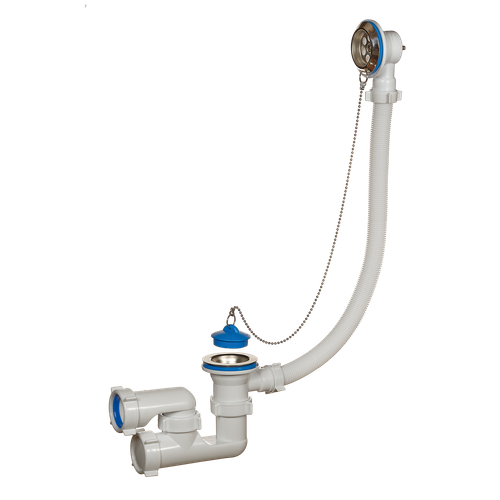 8008 Сифон для ванны рег. с пер. ОРИО  (35/1шт)