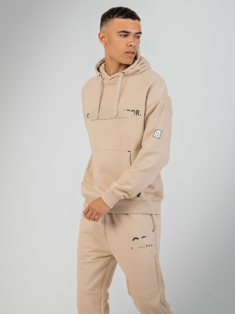 Спортивные штаны мужские ORIGINAL CREATOR, ERROR_404 JOGGERS, Бежевый