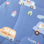 Комплект постельного белья Сатин с Одеялом Young 100% хлопок на резинке OBKR023