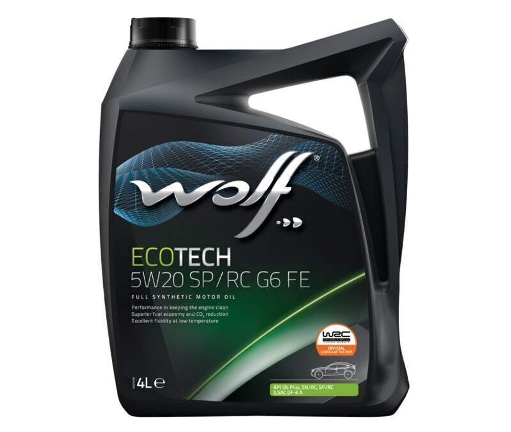 Масло моторное Wolf EcoTech 5W20 SP/RC G6 4 л