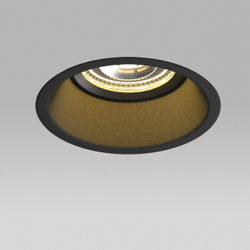 G214607BMOD Светильник DOMINO ROUND под LED модуль/лампу МR16 ЧЁРНЫЙ (214610+214607+214007)