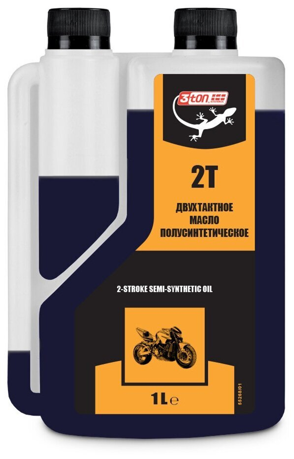 Масло моторное полусинтетическое 3Ton COUNTRY 2T 2-х тактное SUPER  1л