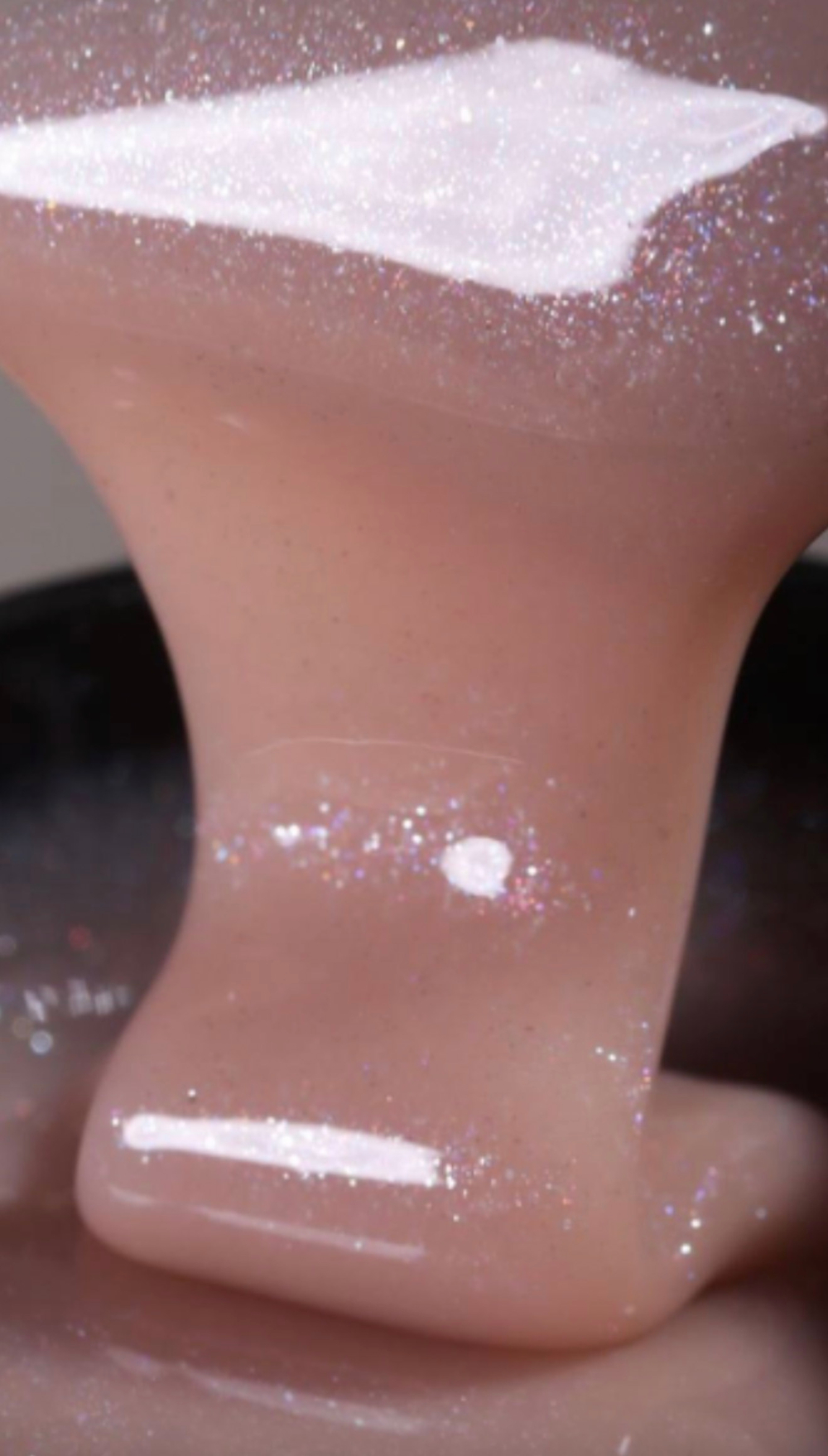 гель для наращивание ногтей с шиммером