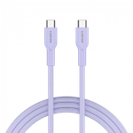 CANYON cable OnWire 60CL C-C 60W COLOR Braided 1m Purple