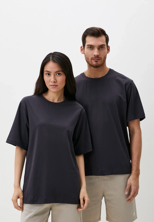 Футболка оверсайз унисекс Anyday T-shirt 02, цвет графитовый