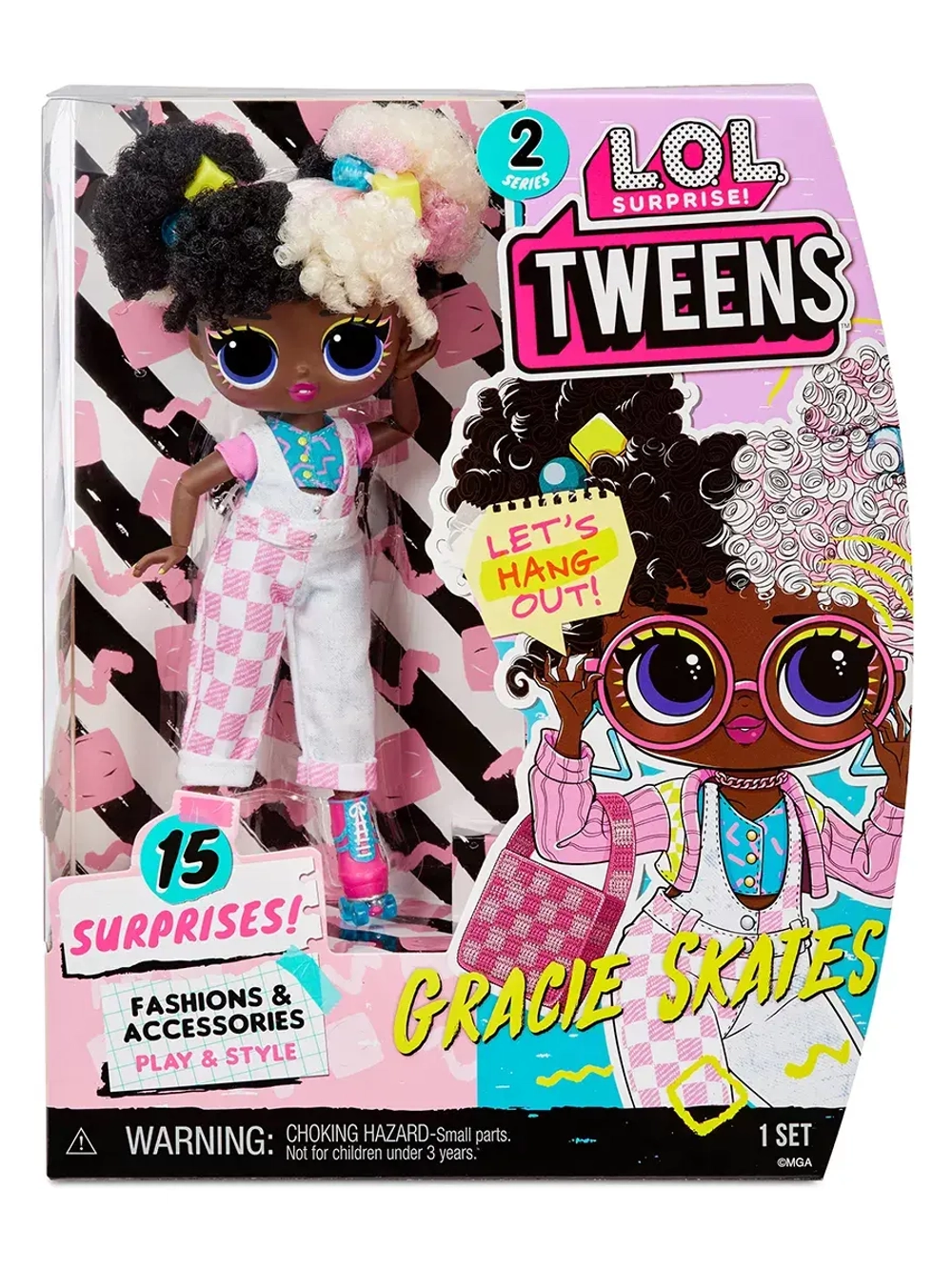 Кукла Лол Сюрприз Твинс Lol Tweens Gracie Skates оригинал