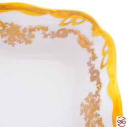 Фруктовница квадратная на ножке Queen's Crown 21 см