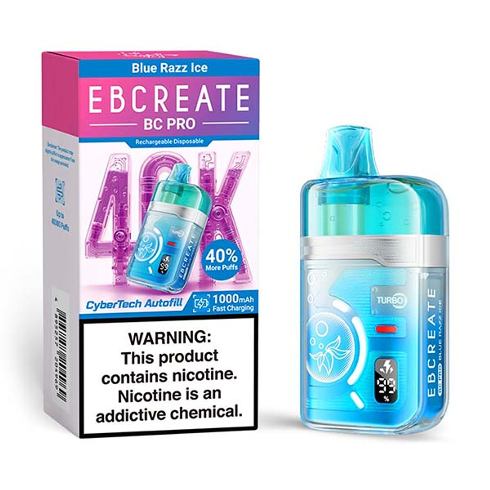 ELF BAR BC PRO 40000 - Blue Razz Ice (5% nic)