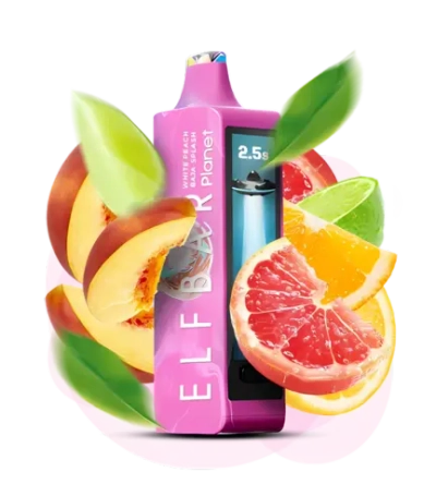 Elf Bar PLANET 25000 - White peach Baja splash (5% nic)