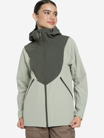 124238-90 Куртка софтшелл женская, светло-серый, Northland