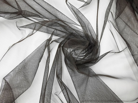 Бюстовая неэластичная сетка, Lauma, шоколад, (BS-111)