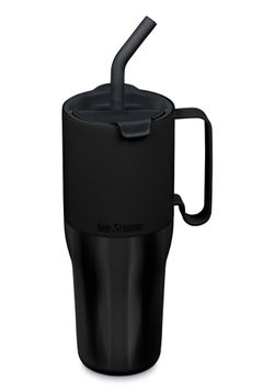Термостакан Klean Kanteen Rise Tumbler 36oz Straw Lid (1065 мл) Black