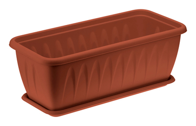 Ящик балконный АЛИЦИЯ 40см с поддоном М3214