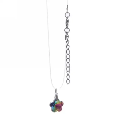 Подвеска на шею на леске «Emerald Chameleon - Цветок», микс 5 цветов, d-14мм