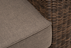 "Барселона" лаунж-зона из искусственного ротанга, цвет коричневый