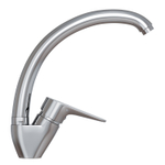 Смеситель для кухни 35k MIXLINE ML14-031 высокий излив б/отв боковая п/гайку (без подводки)