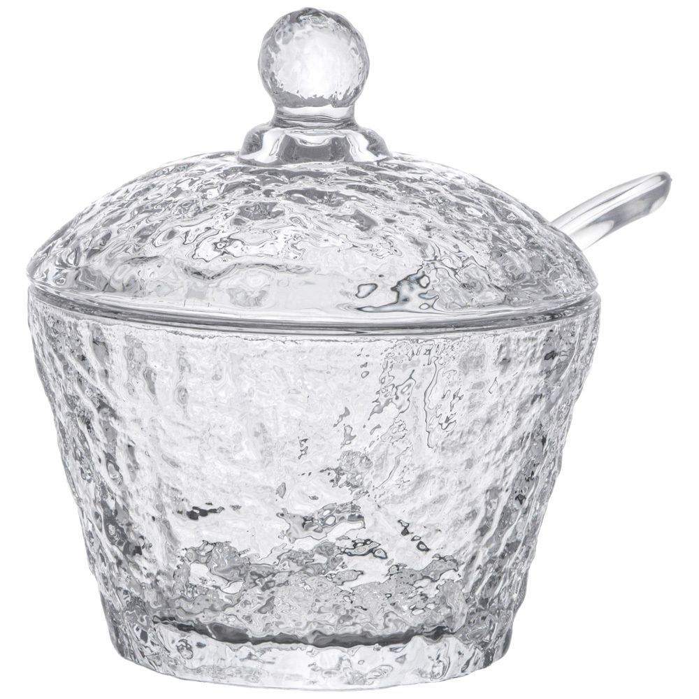 САХАРНИЦА "N'ICE" С ПЛАСТИК.ЛОЖКОЙ 250 МЛ 10*11,2 СМ