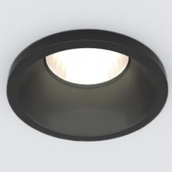 Встраиваемый светильник Elektrostandard 15269/LED черный/никель