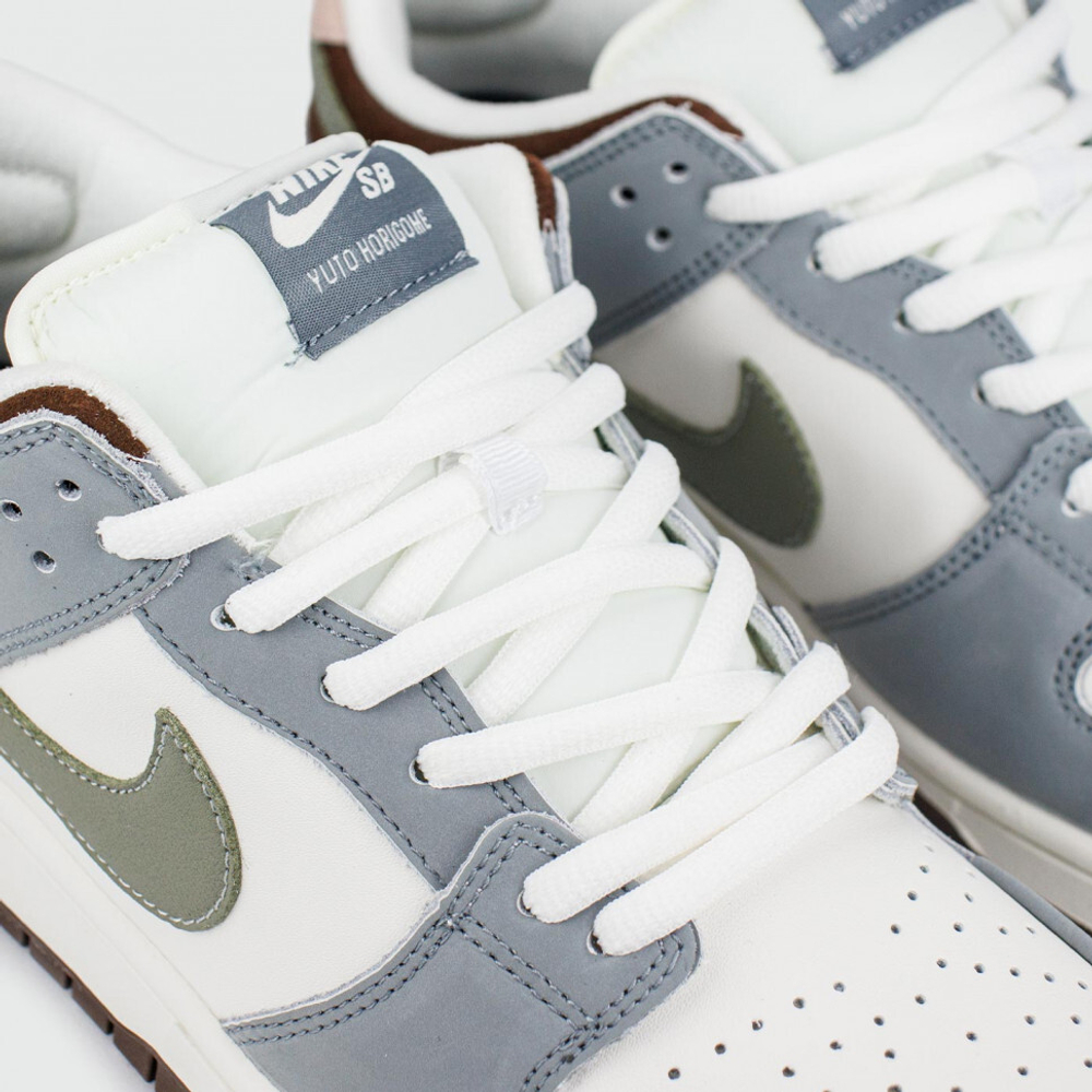 кроссовки Nike SB Dunk Low White Grey