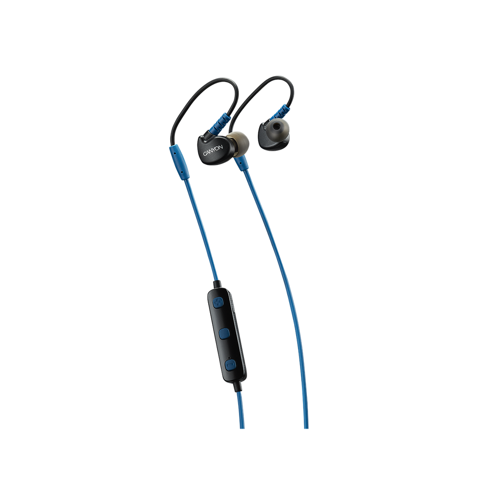 Наушники Canyon Bluetooth sport earphones with microphone, 0.3m