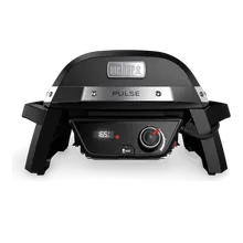 Гриль электрический Weber Pulse 1000 с тележкой, чёрный