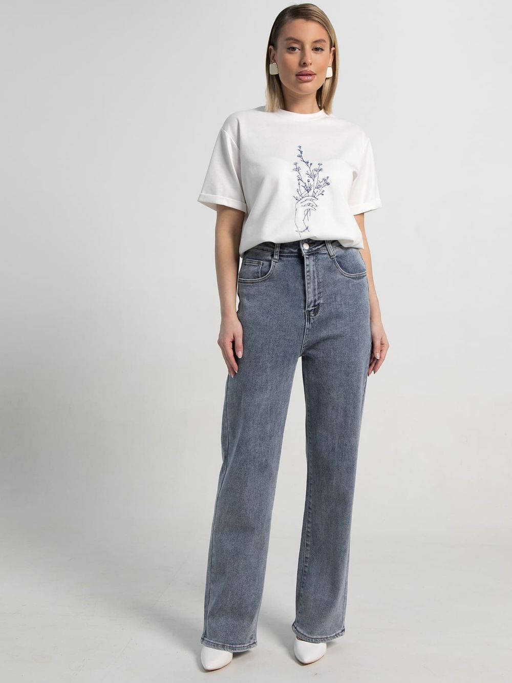 Джинсы Граб лайт (голубые) Б15434-12М LT Collection