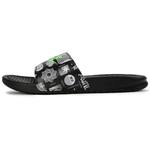 Nike Benassi JDI Print 'Black Green'