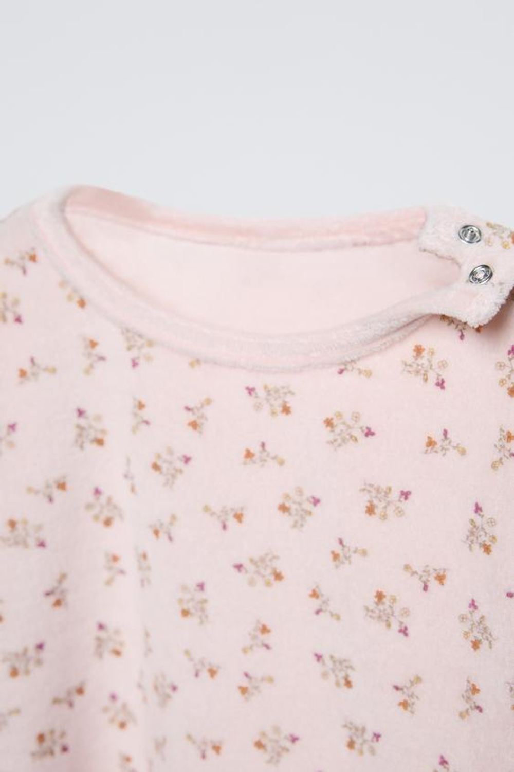 ZARA ПИЖАМА С ЦВЕТОЧНЫМ ПРИНТОМ, ЦВЕТ БУРГУНДСКОГО ВИНА