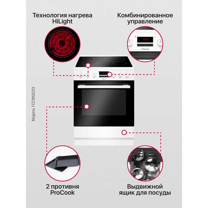 Электрическая плита Hansa FCCW68203