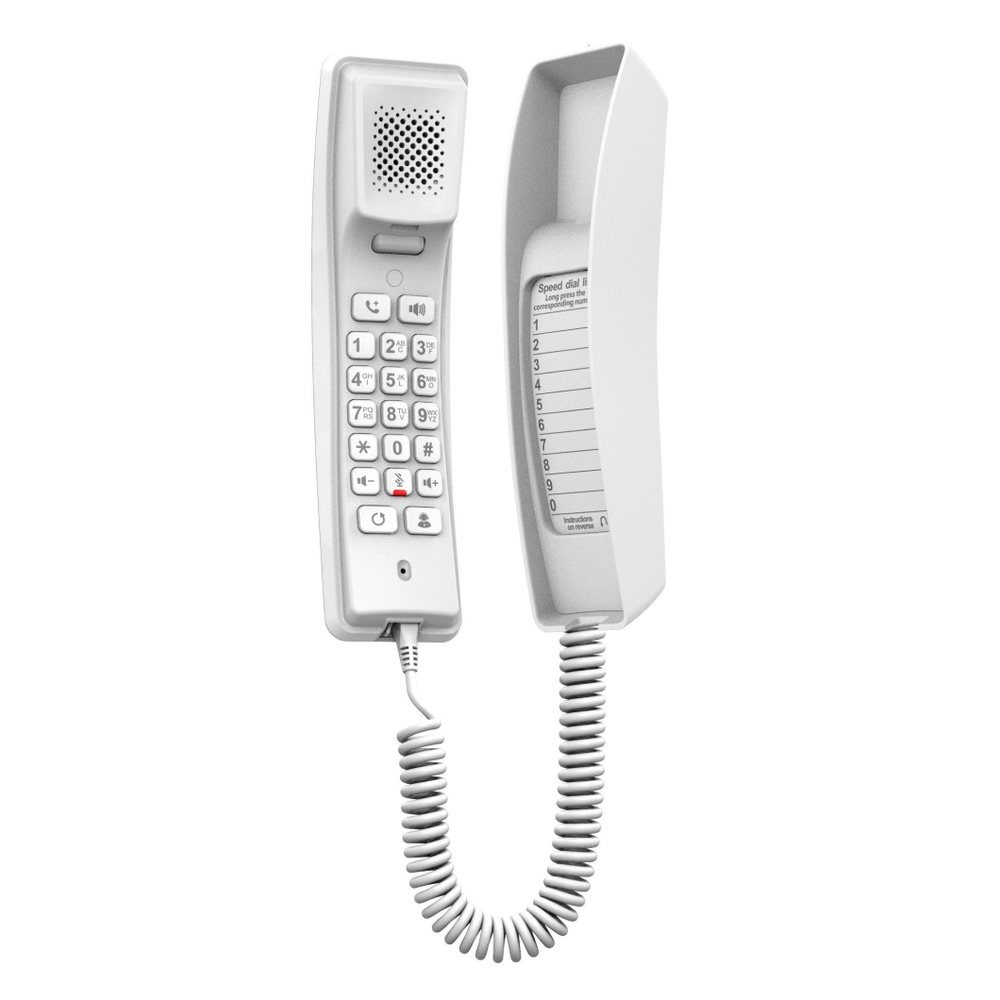 IP телефон H2U Fanvil (Белый) с трубкой бок