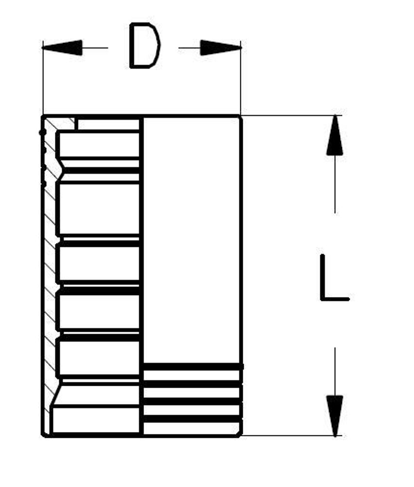 Муфта DN 50 4SH Interlock