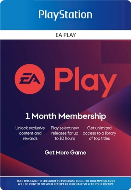 EA Play Украина: 1-месячная подписка [услуга выкупа подписки в аккаунт PSN Украина]