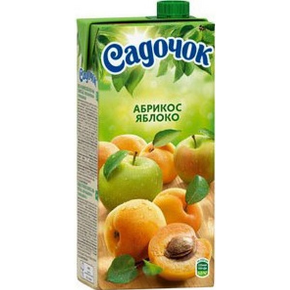 Сок Садочок Абрикос-яблоко 0,95 л