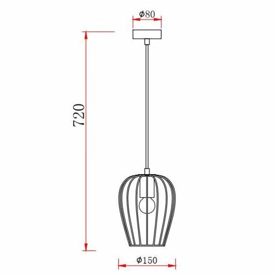 Подвесной светильник Rivoli Atena 5063-201 Б0047367