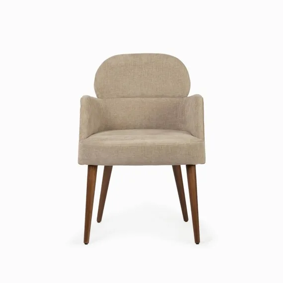 Обеденный стул Noma Arm, бежевый