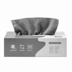 Набор многоразовых салфеток из микрофибры в боксе-диспенсере (20 шт., 20х20 см) — Универсальные тряпки для кухни и дома