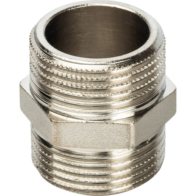 Ниппель STOUT HH 3/4" никель