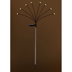 Светильник уличный ЭРА ERASF23-10 Веер на солнечной батарее садовый 72 см 8 LED | Садовые декоративные светильники