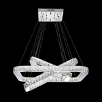 Eletto Granda EL336P100 LED Люстра хрустальная с пультом Хром