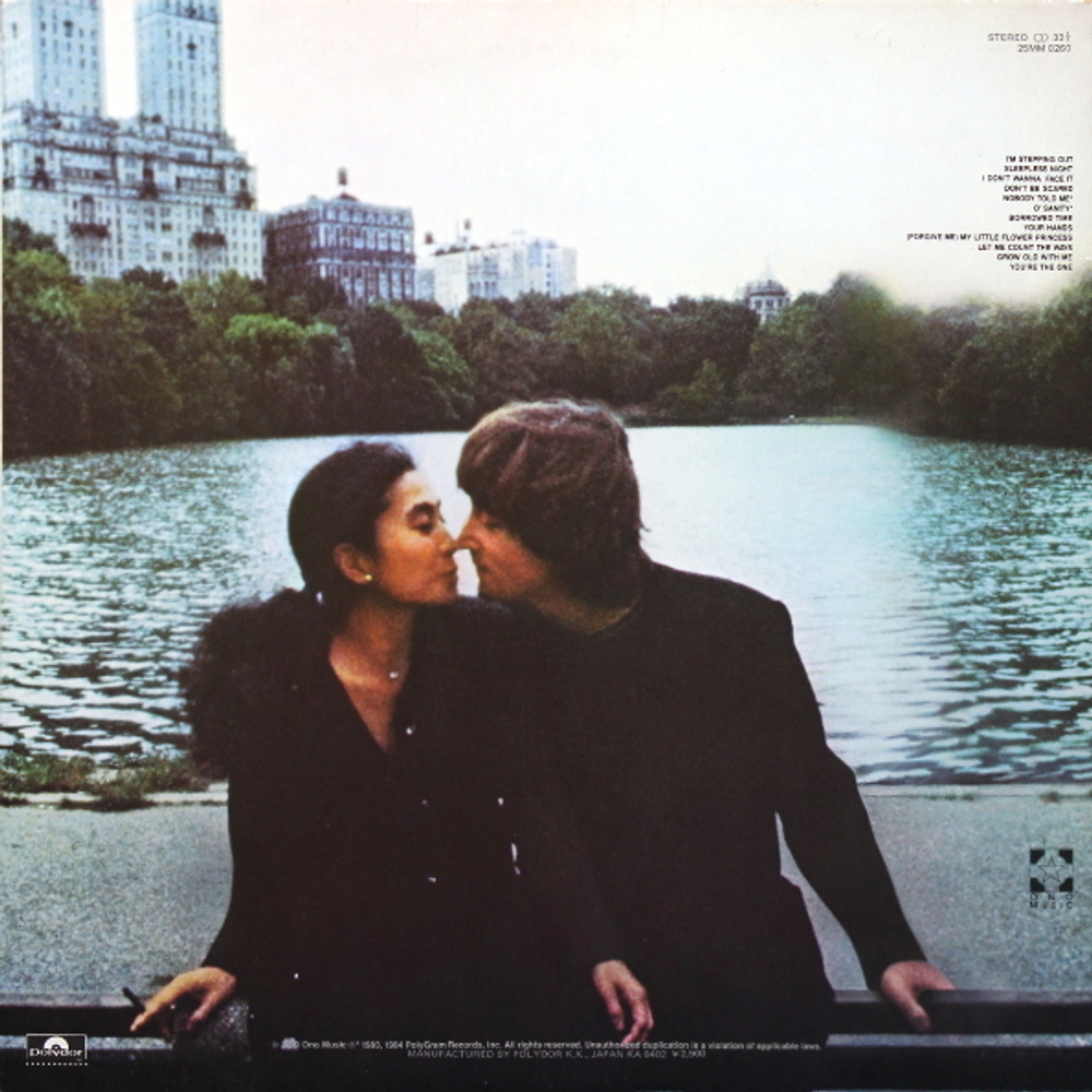 John Lennon & Yoko Ono / Milk And Honey (LP)