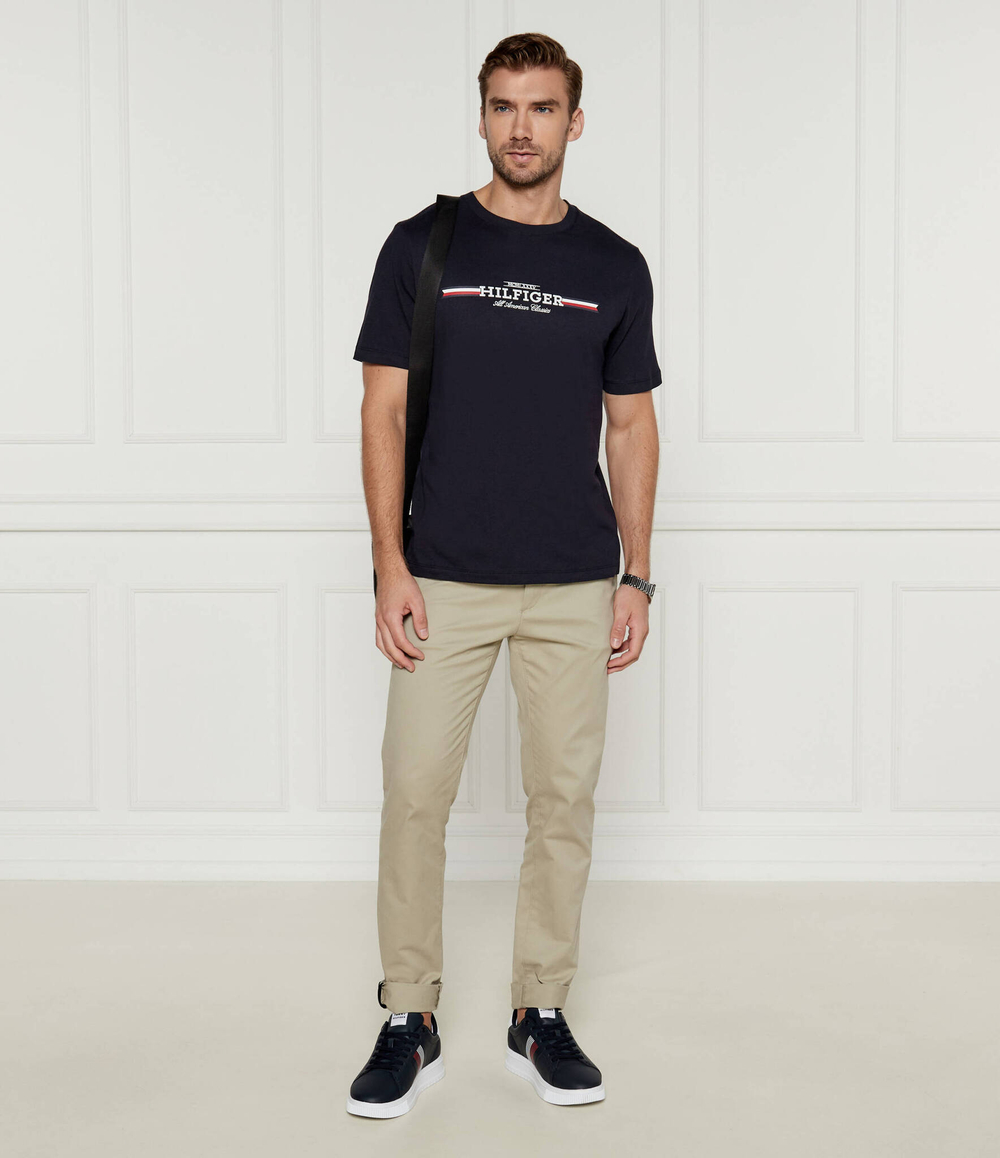 Кожаные кроссовки supercup Tommy Hilfiger - темно-синий(FM0FM05129)