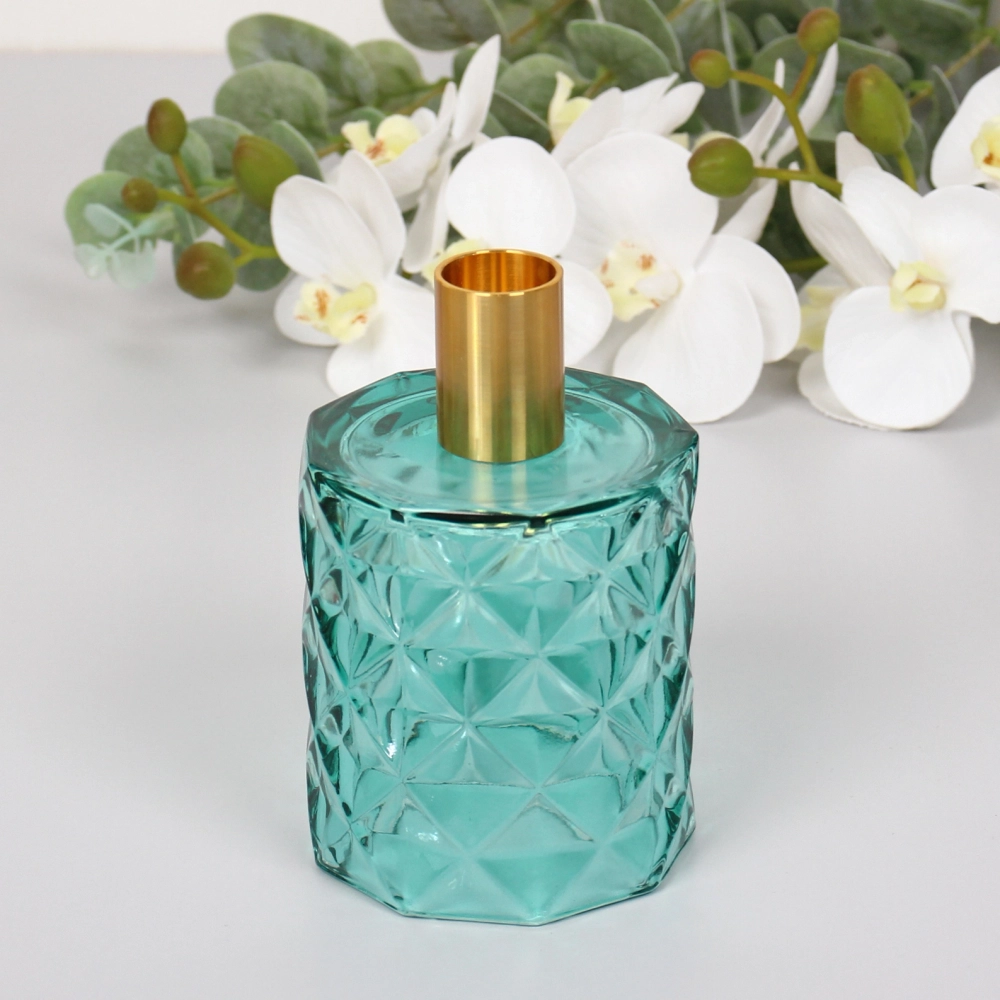 Подсвечник «Грани» 7,8*13 см, Изумруд